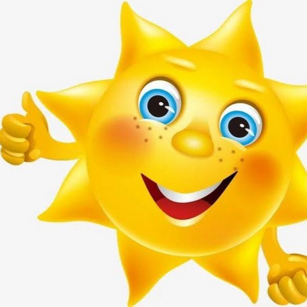 Солнышко улыбается