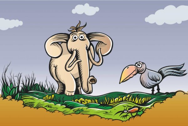 Жил на свете слонёнок Геннадий Цыферов