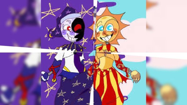 Солнце и Луна ФНАФ 9