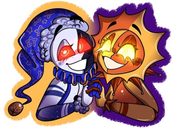 Солнце и Луна ФНАФ 9