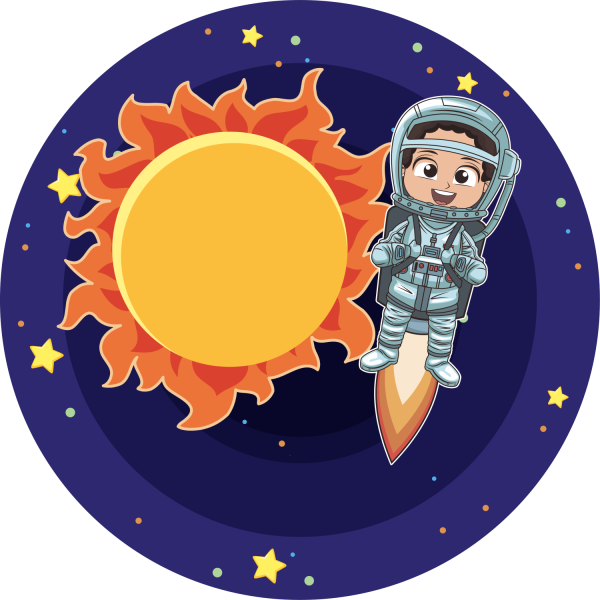 Эмблемы на тему космос для детей