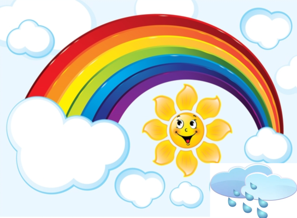 Радуга рисунок для детей