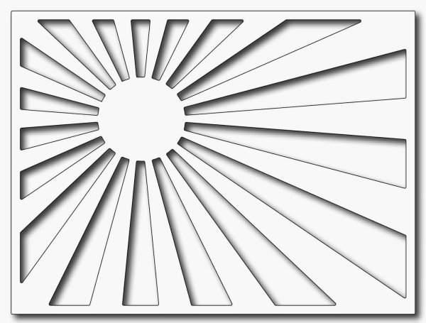 Солнышко раскраска для детей