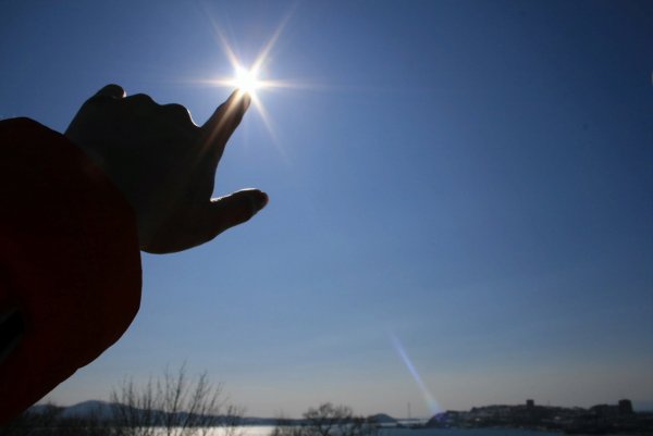 Руки к небу