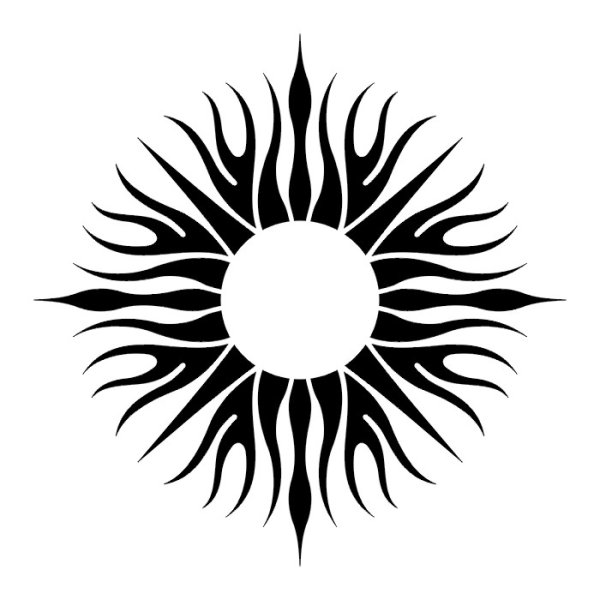 Тату солнце эскизы