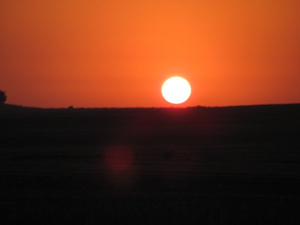 Солнце белого цвета