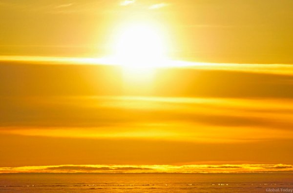 Утреннее солнце