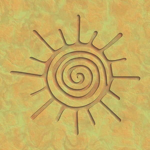 Осетинский орнамент солярный