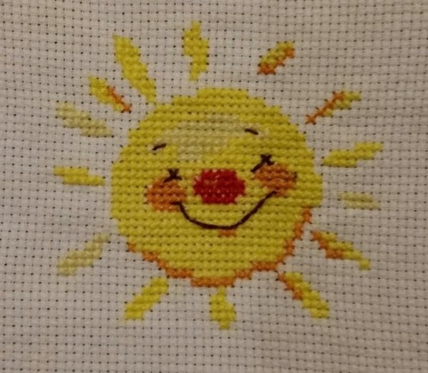 Солнце крестиком