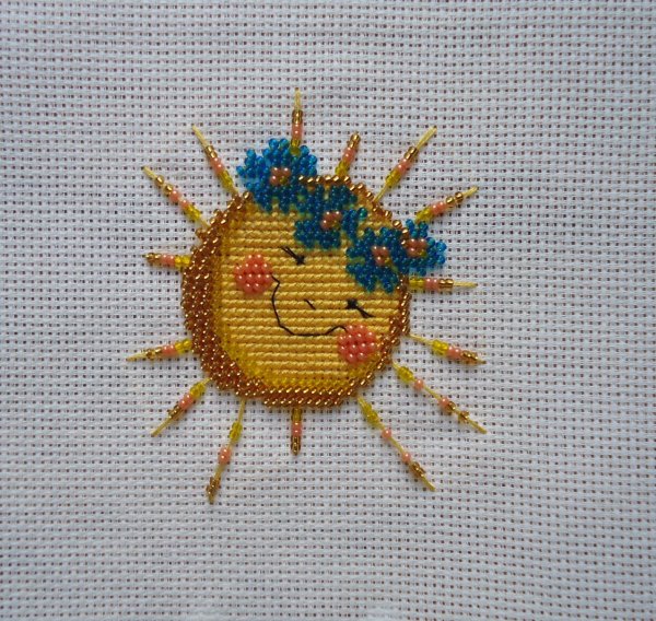 Солнце крестиком