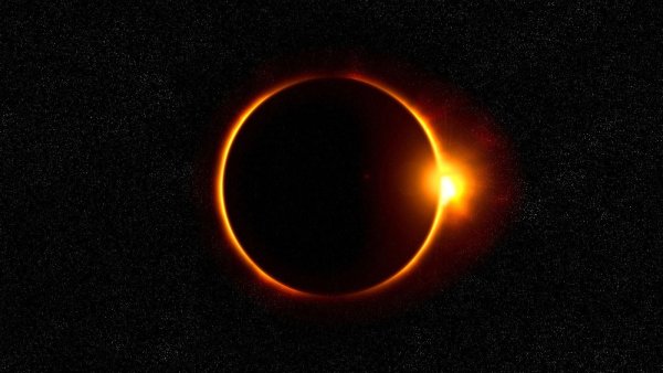 Солнечное лунное затмение затмение 2022 года