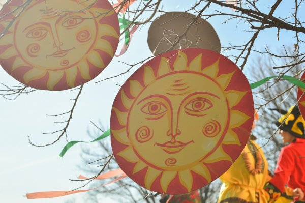 Витраж Масленица