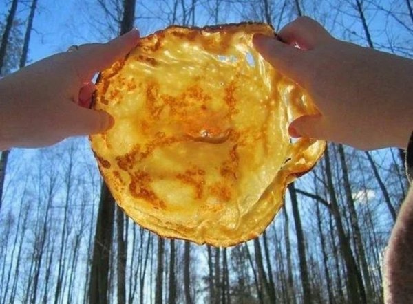 Солнце на Масленицу