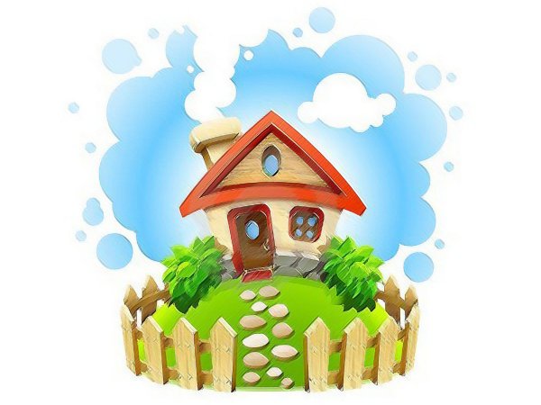 Рассвет в деревне