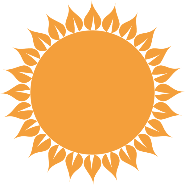 Солнце вектор