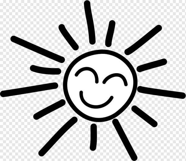 Солнце контур