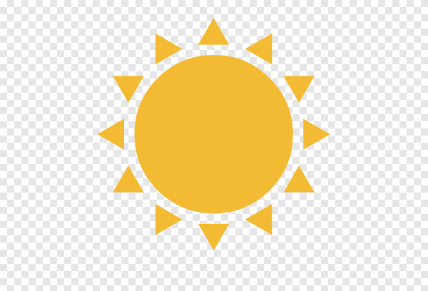 Солнце значок