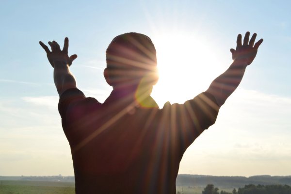 Человек на рассвете