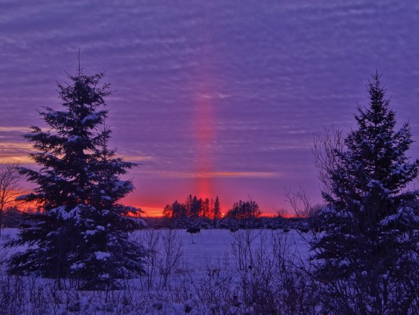 Зимний закат