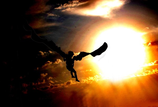 Полет Икара к солнцу