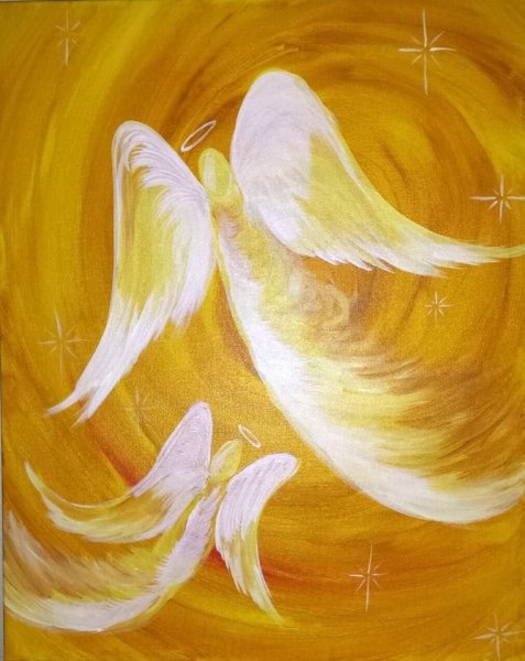 Рисование ангелов