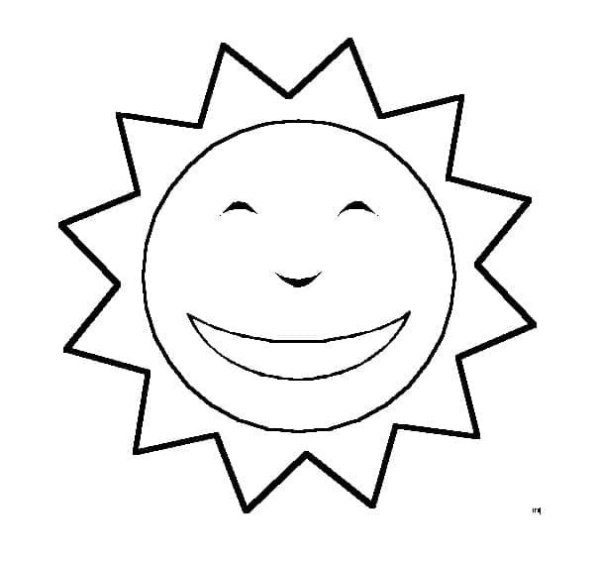 Солнышко для вырезания