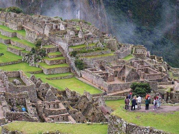 Храм солнца инков Мачу-Пикчу