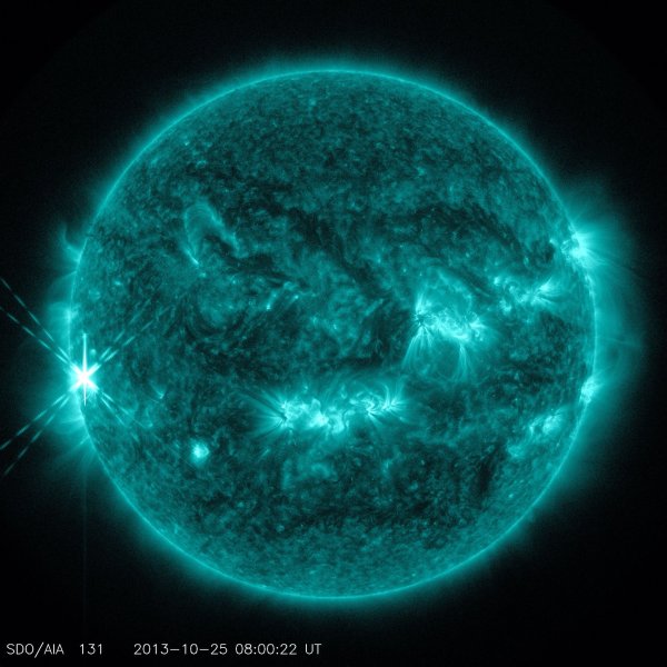 Корпускулярное излучение солнца
