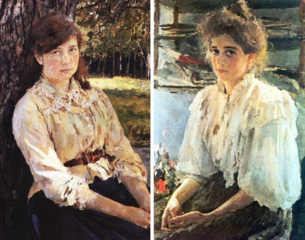 Валентина Александровича Серова «девушка, освещенная солнцем»