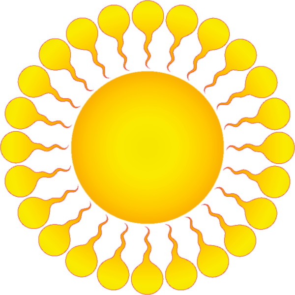 Солнышко круглое