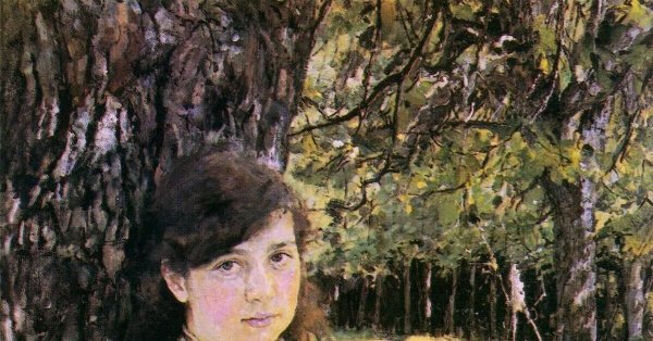 Валентин Серов. «Девушка, освещенная солнцем» (1888)