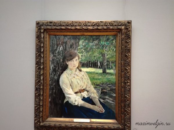 Серов Валентин Александрович «девушка, освещенная солнцем» (1888)