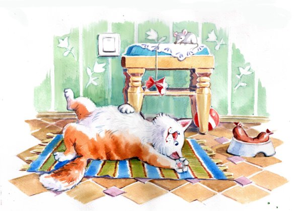 Кот Лежебока