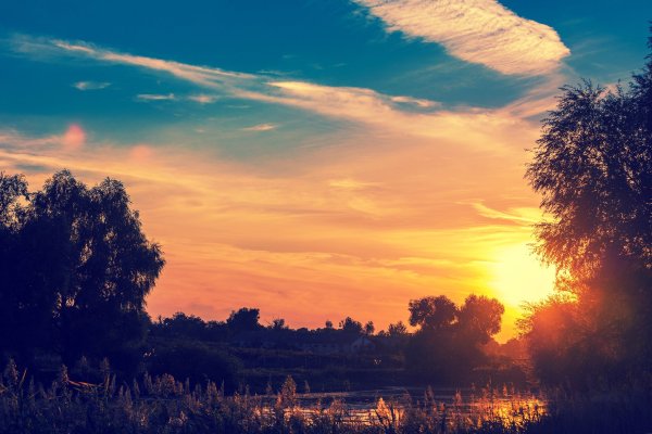 Красивый рассвет