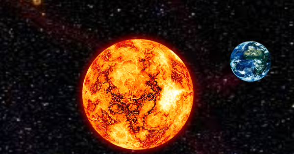 Солнце около земли