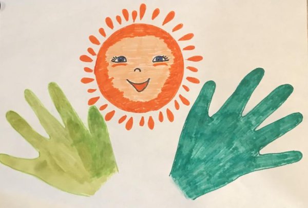 Солнышко на ладошке