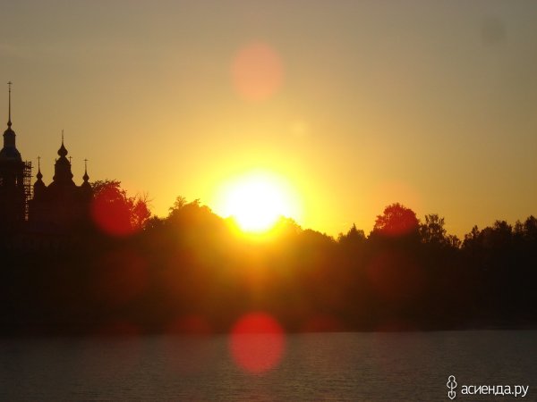 Восход солнца на Пасху