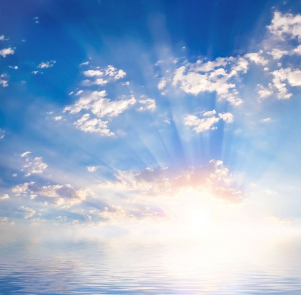 Море солнце