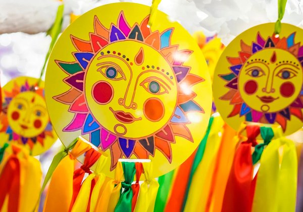 Солнце на Масленицу