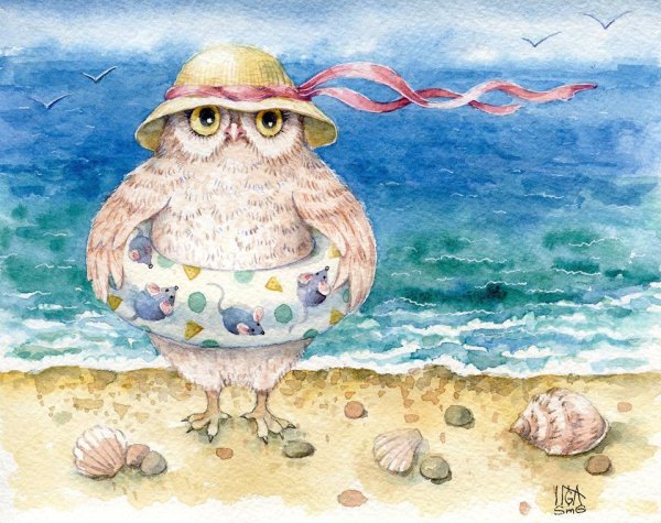 Спокойной ночи с совушками