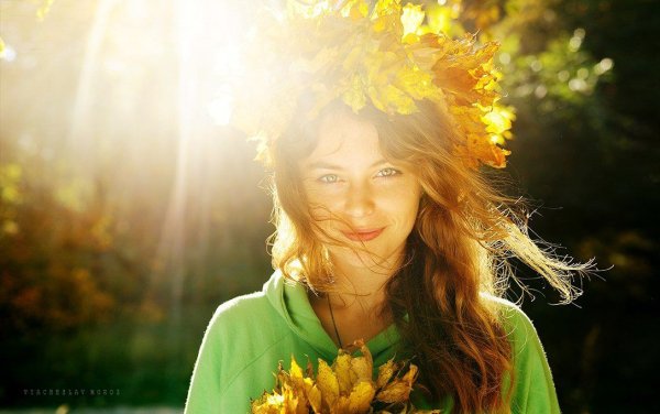 Девушка солнце