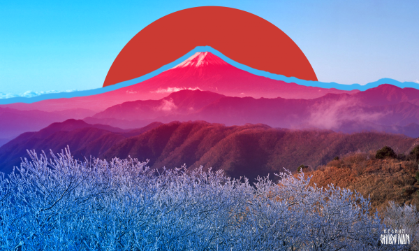 Восход в японском стиле