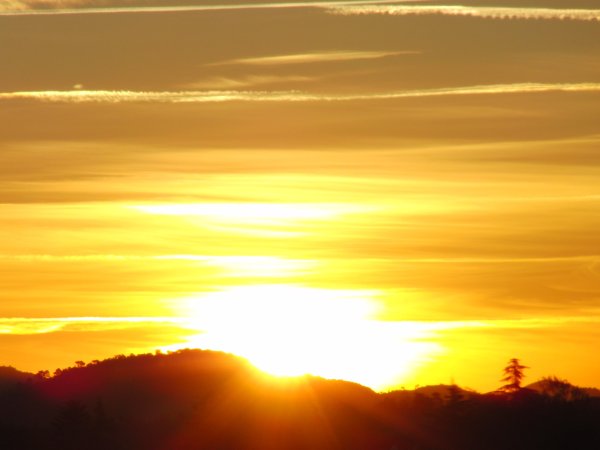 Солнечный пейзаж