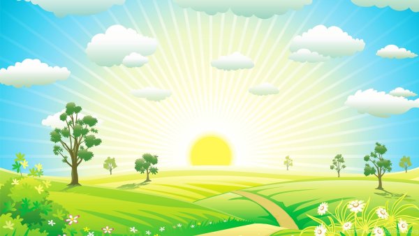 Нарисовать Восход солнца