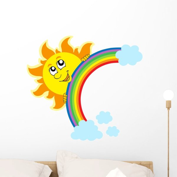 Радуга и солнце