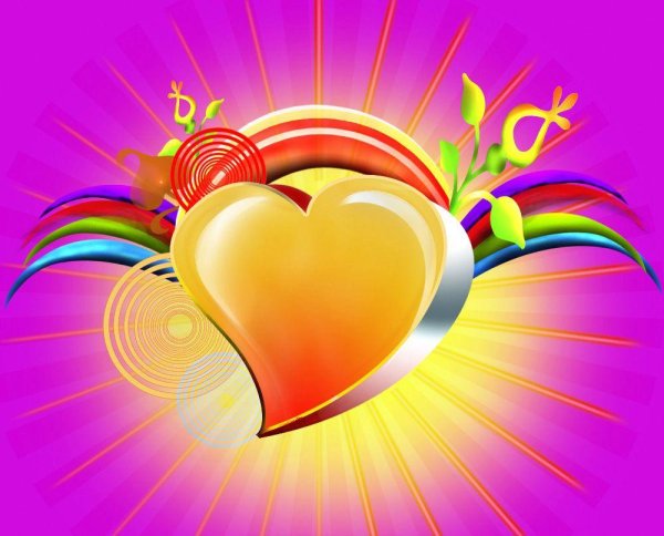 Солнышко в сердце