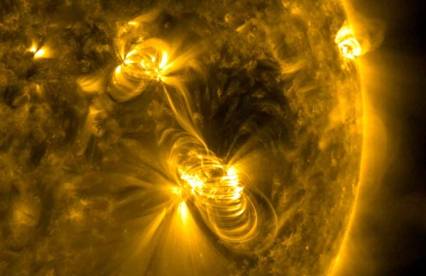 Поверхность солнца