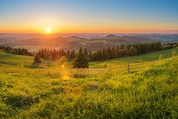 Гессен Германия природа