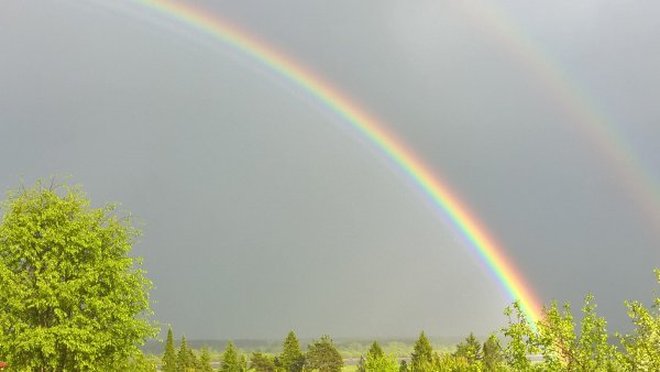 Дождь солнце Радуга