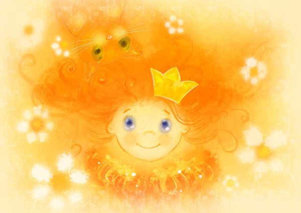 Яркое солнышко для детей